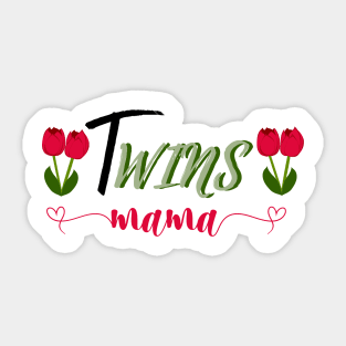 Twins Mama Sticker